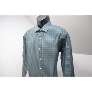 J Crew Dress Shirt Ludlow Plaid Casual Button Up Long Sleeve Mens Size XL
